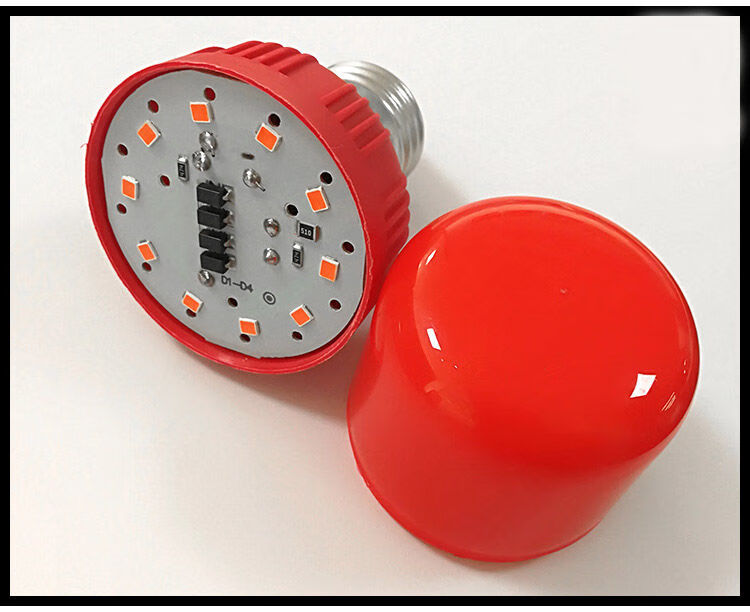 新年春节led螺口e27喜庆大红灯笼小灯泡喜庆植绒灯笼物业用灯泡卡口5