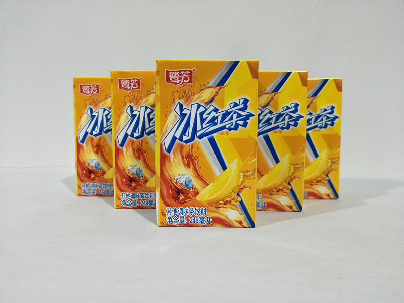 福建厦门惠尔康鹭芳果味果汁饮料248ml*24盒 夏季饮品 鹭芳冰红茶味