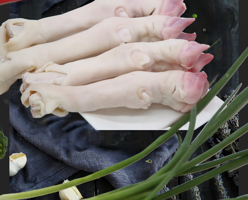 宝然新鲜山羊羊蹄 羊脚羊蹄子羊脚 羊肉烧烤用500g 500g