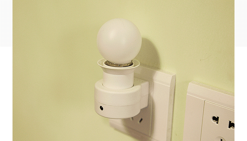 无线led床头灯卧室床头婴儿灯喂奶灯走廊灯插电节能插座灯氛围灯壁灯