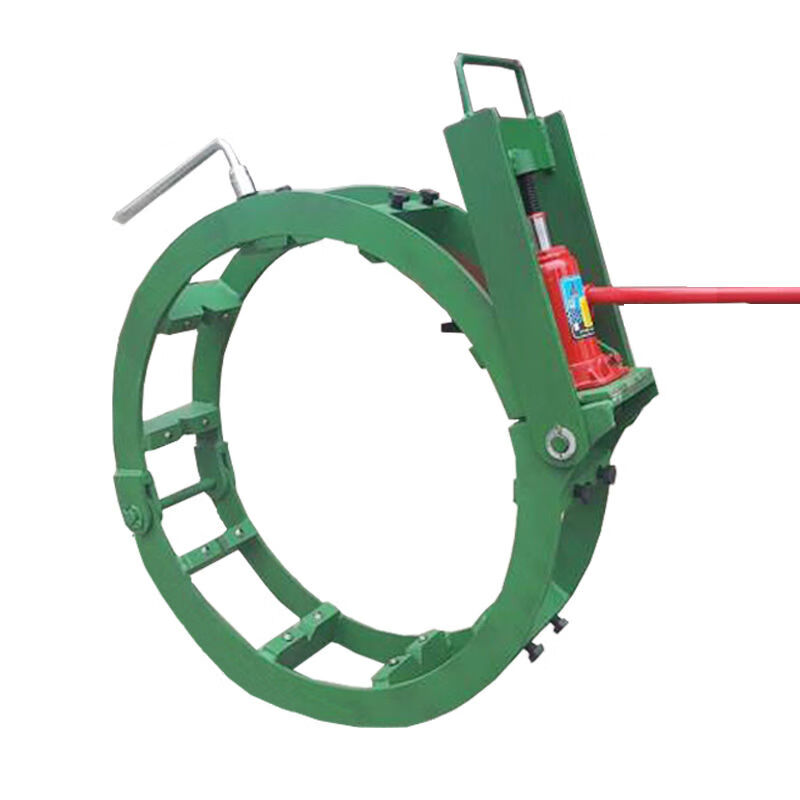 定制长输管道外对口器双顶丝微调焊接固定管子石油管道专用对接工具