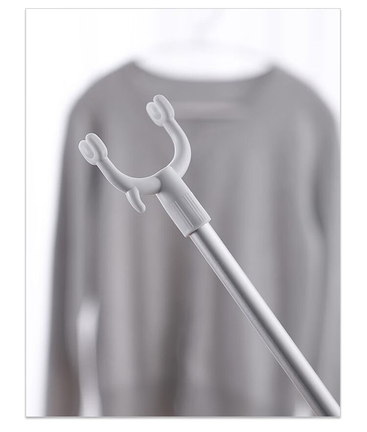 2022新款取衣杆伸缩伸缩晾衣杆家用撑衣杆叉衣丫叉取衣服棍晒衣杆叉头