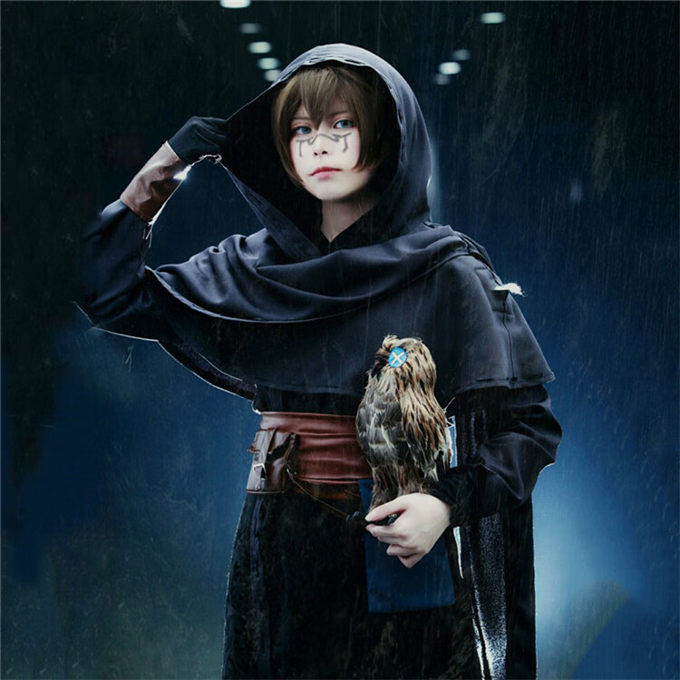 cos服第五人格cos占卜师先知cos猫头鹰cos假发道具cosplay服装男女