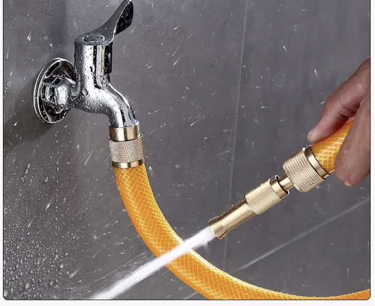 网红水管全铜4分快速接头洗车水枪洗衣机转接头水龙头奶嘴高压喷 全铜