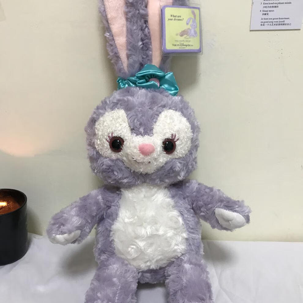 迪士尼星黛露史黛拉兔子抖音王俊凯同款公仔兔芭蕾舞兔少女心ins毛绒