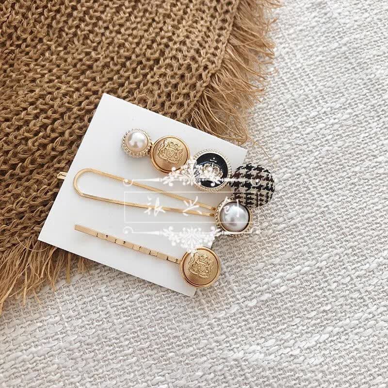 头发小女生小发卡头饰可爱碎发女成人卡子网红夹子短发头夹边夹简约头