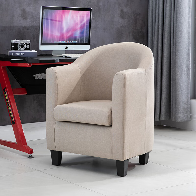 网吧沙发椅单人位皮质高背单人网吧咖啡厅电竞电脑沙发家用布艺休闲