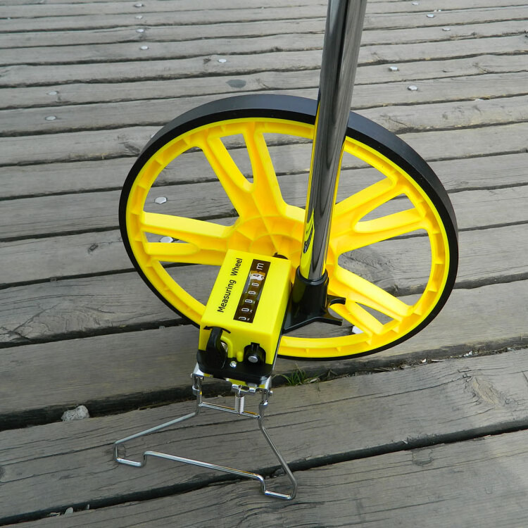 lieve 数显测距轮手推式滚尺机械滚轮测距仪轮尺gps面积测量测亩仪