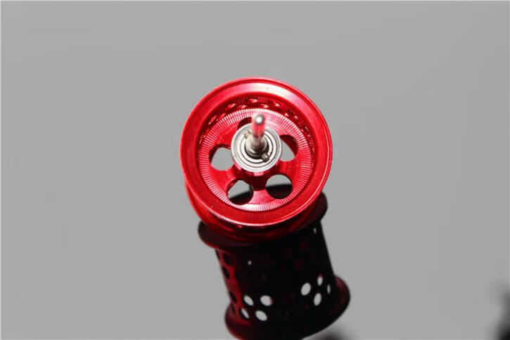 abu阿布水滴轮微物浅线杯bmax3pmax3深线杯打黑雷强渔轮配件改装红色