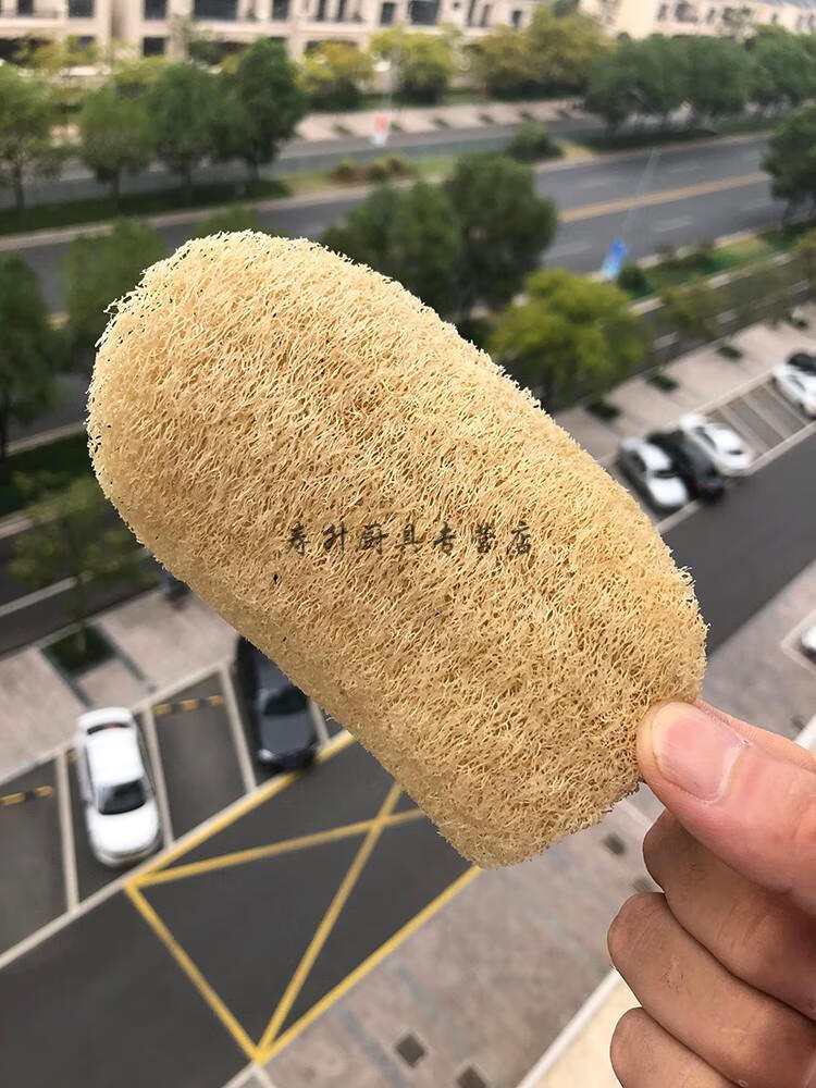 丝瓜络洗碗天然老丝瓜瓤农家干丝瓜筋藤煮水刷锅搓澡巾10cm3段