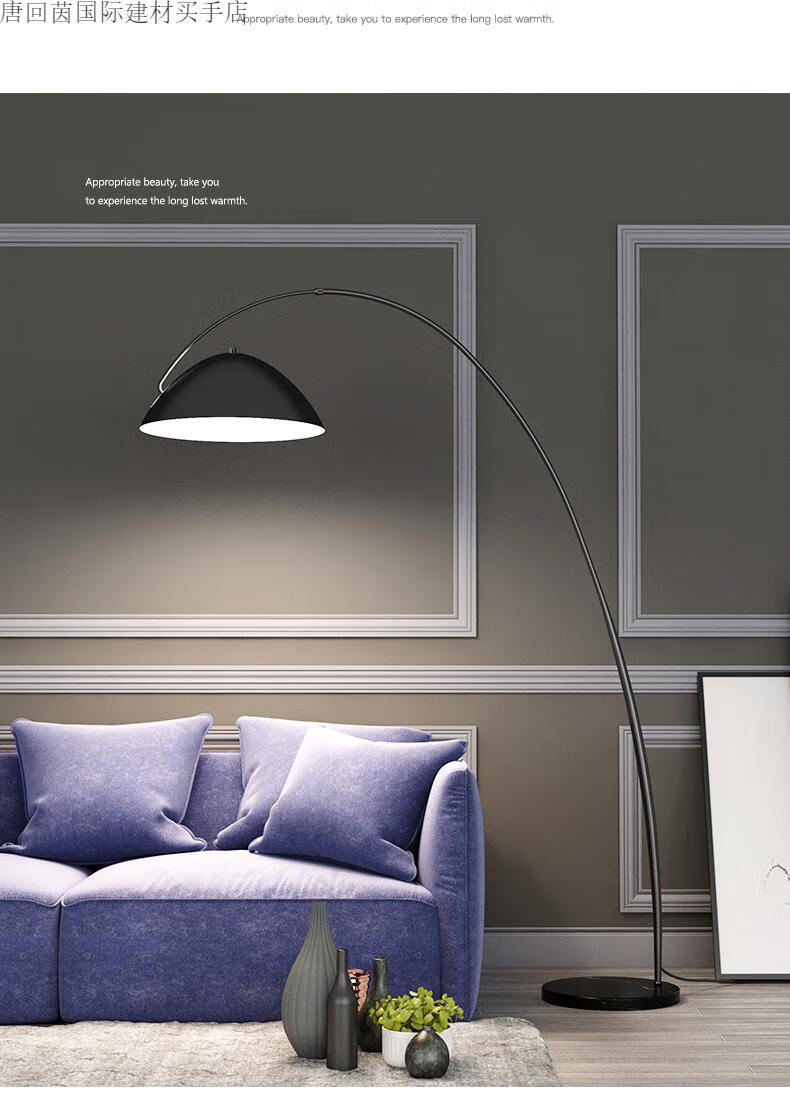 飞利浦(philips)旗舰官方同款钓鱼灯落地灯北欧现代简约轻奢客厅书房