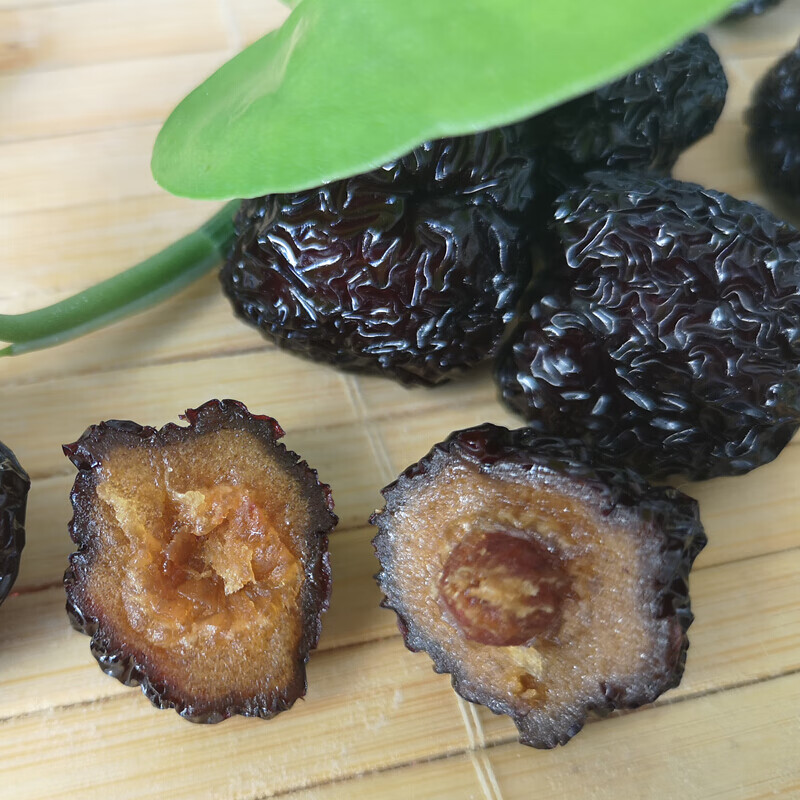 当季新黑枣一级圆黑枣紫晶枣乌枣大圆形黑枣500g 500g*2