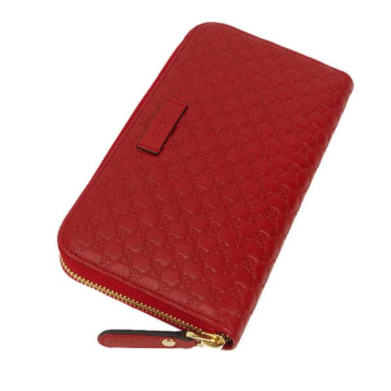 gucci/古驰 钱包 女士 双g纹长款拉链钱包钱夹 449391-bmj1g-1000 深