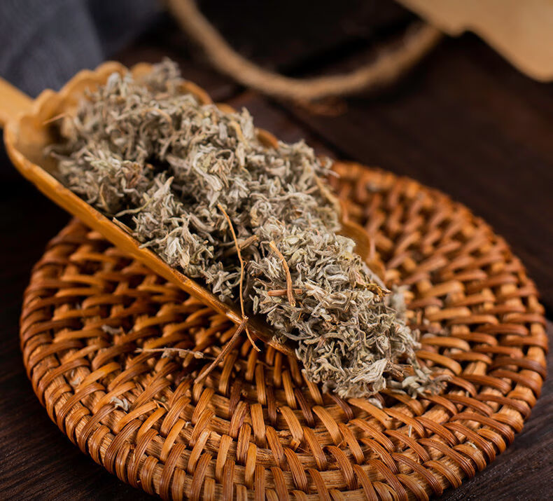 北京同仁堂原料茵陈野生新鲜茵陈草药茵陈茶茵陈蒿绵茵陈茵陈汤茵陈中