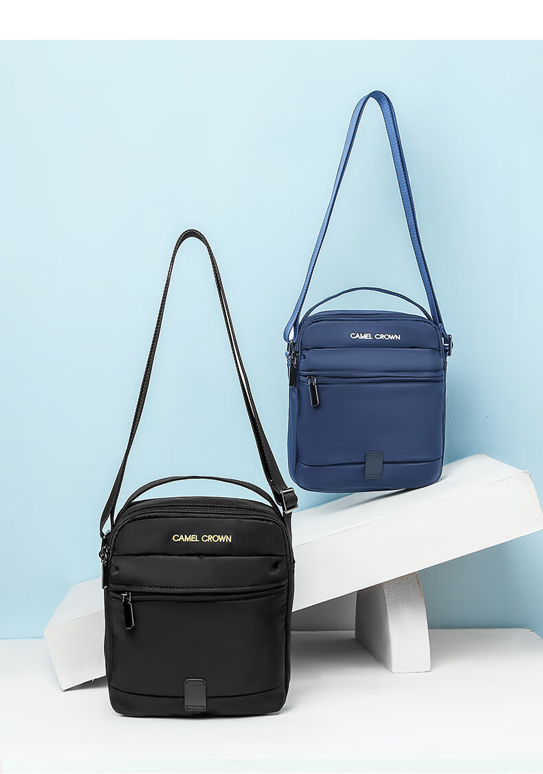 骆驼camel2021新时尚斜挎包耐磨耐用潮牌休闲简约男士小单肩包t1w3n