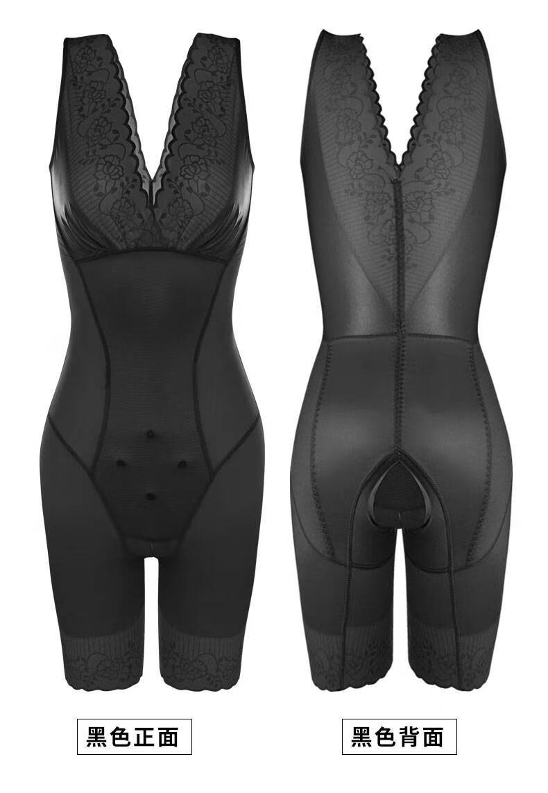 浪莎2021新款塑身内衣女款束腰美体产后塑形计束身收腹塑身衣后脱款