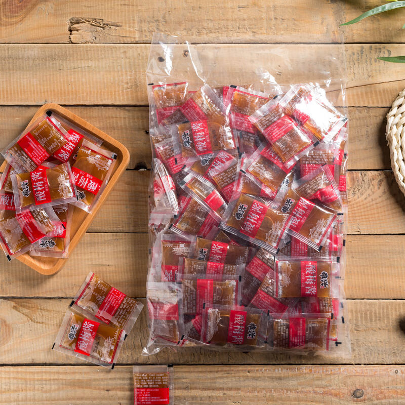 广东特产冰花酸梅酱小包冰梅酱梅子酱烤鸭烧鹅酱叉烧外卖商用 酸梅酱
