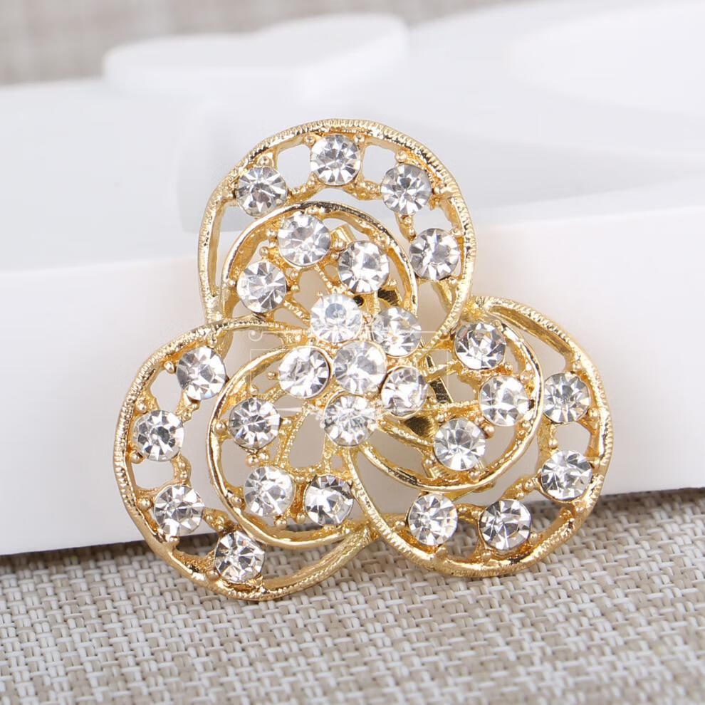 三叶草胸针美女可爱的韩版学生闺蜜艺术女士胸针简单简约饰品小小胸花