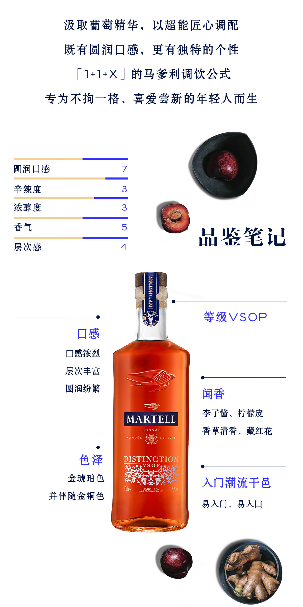 马爹利蓝带700ml价格图片