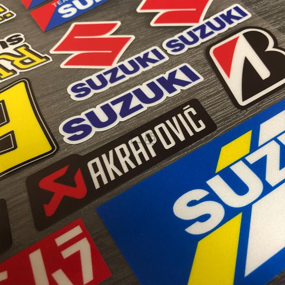 适用于铃木反光贴纸摩托花uy/uu/usr小海豚125/dl/gw/gsx250r suzuki