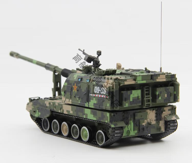 172中国plz05自行火炮05式155自行榴弹炮60周年阅兵退伍军人礼物0908