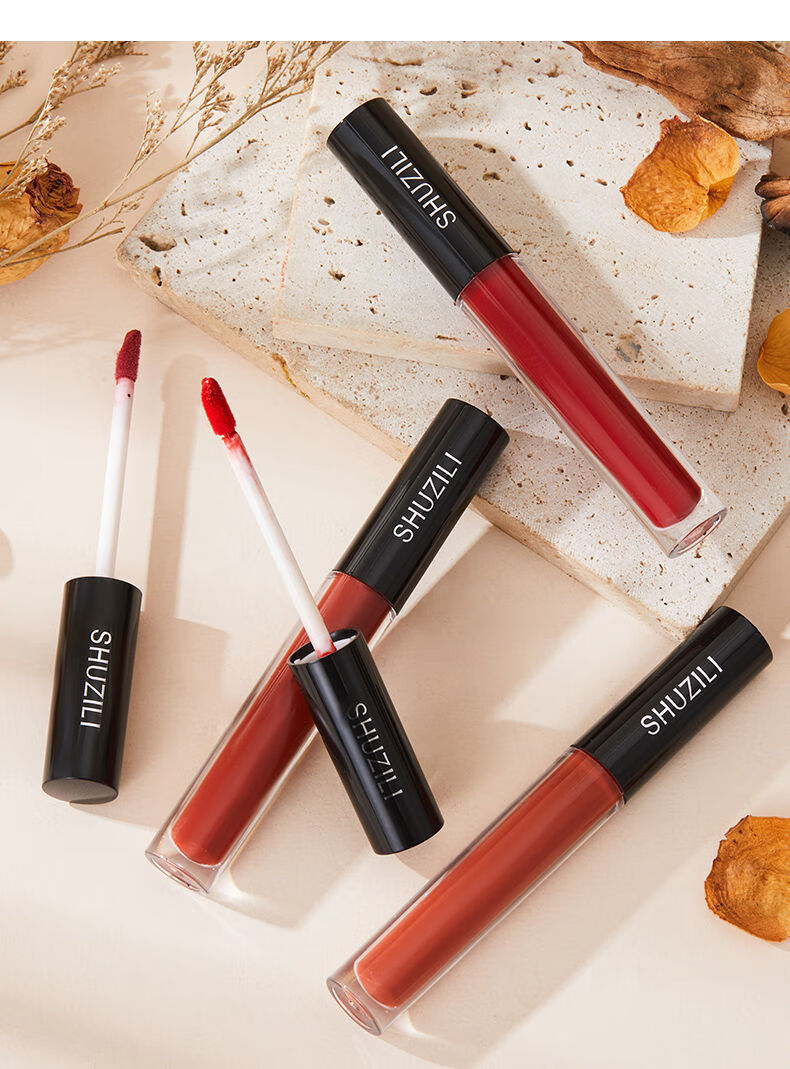 唇釉哑光雾面丝绒不沾杯不掉色学生显白复古平价口红防水巧克力味