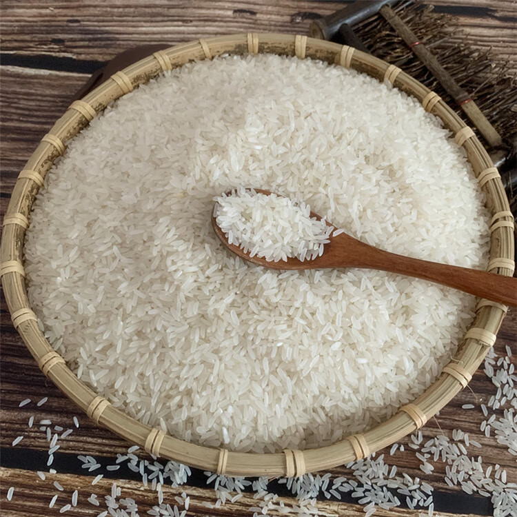 新鲜大米安徽六安农家虾田米杂交米早稻米长粒米籼米5斤一级大米