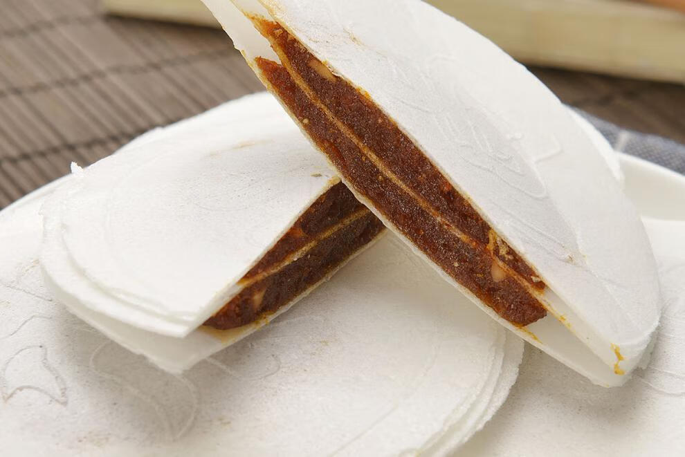 9折茯苓夹饼500g多口味混装御食园果仁茯苓夹饼北京特产传统美食休闲