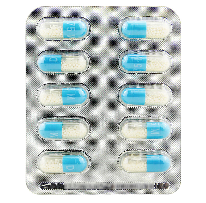 戴芬双氯芬酸钠双释放肠溶胶囊75mgx10粒盒1盒装