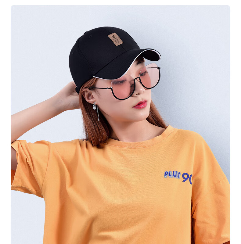 夏季遮阳帽时尚户外帽子潮流棒球帽夏天运动钓鱼鸭舌帽百搭学生太阳帽