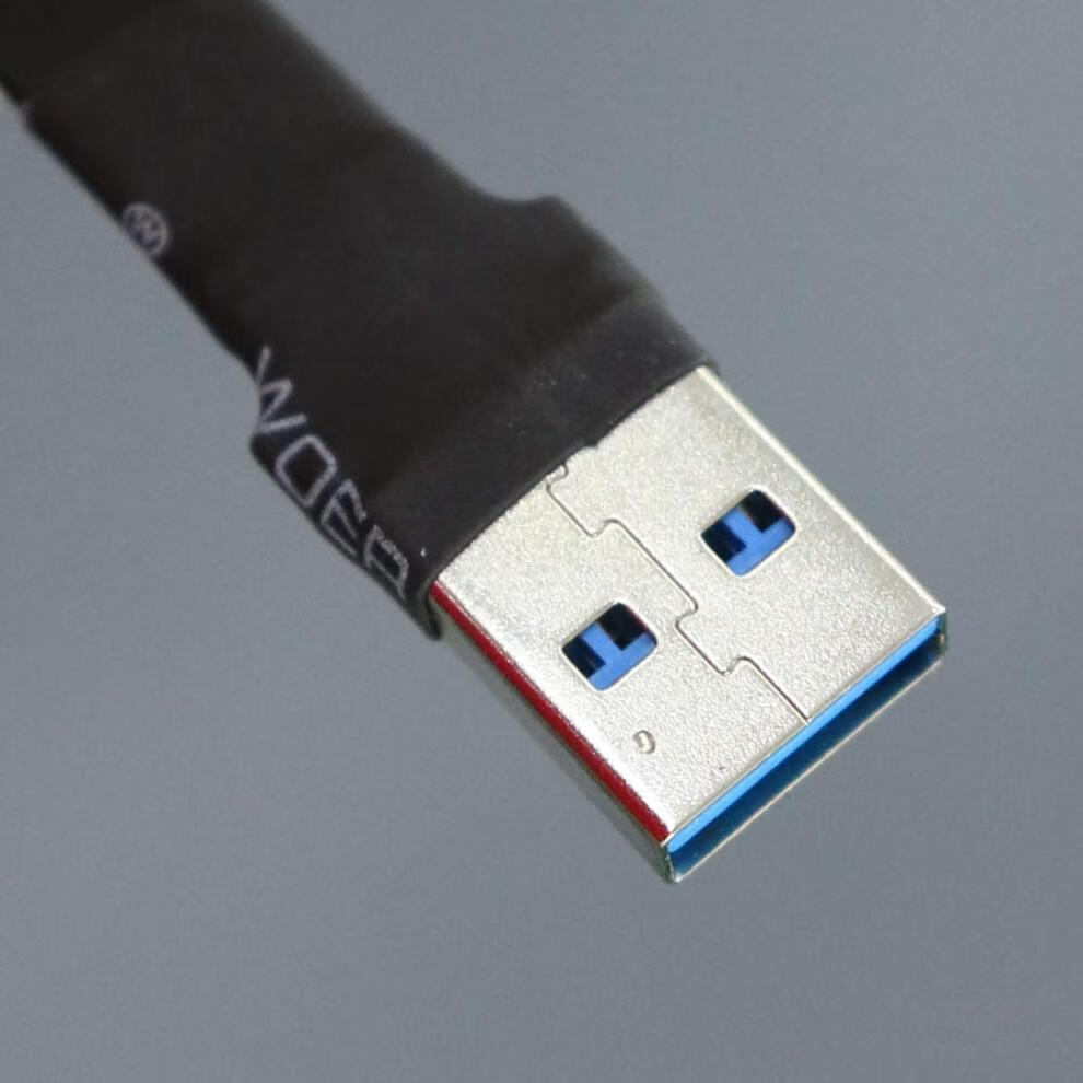 水木风usb31公对公母对母扁平延长线a母对c公typec弯角adtl型直角t2bs
