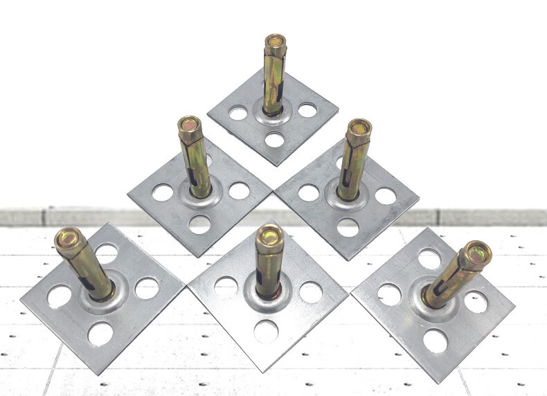 瓷砖干挂扣件 幕墙岩板47瓷砖挂件大理石干挂钩挂墙固定点挂防脱落