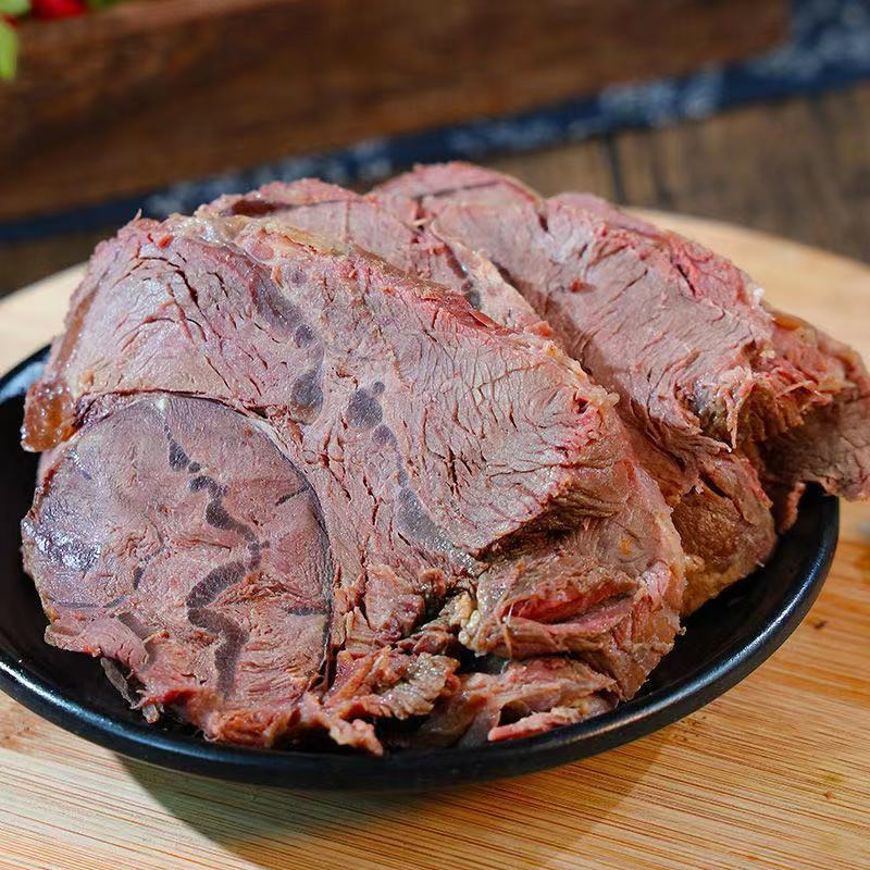 内蒙古草原酱牛肉五香黄牛腱子肉熟食卤味真空开袋即食一斤酱牛肉250g