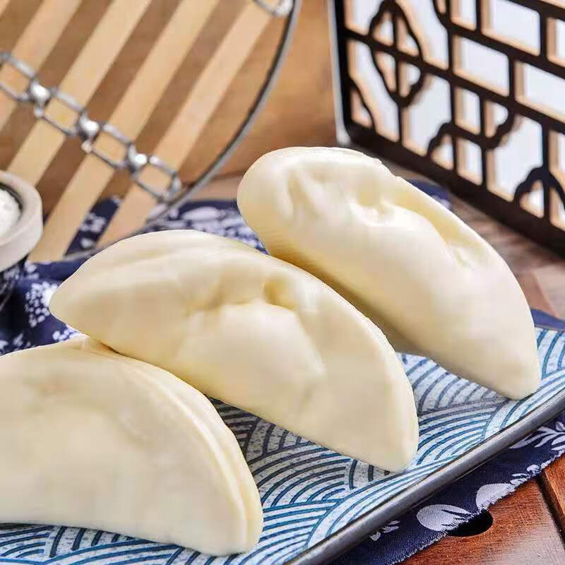 山东农家糖三角大包子速冻早餐面食三角包馒头老面馍馍6个白糖试吃装