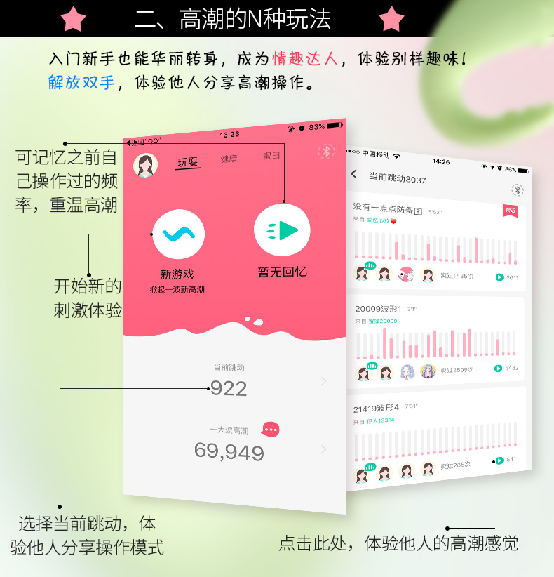 女用遥控跳蛋 手机远程sm女性电激自慰棒器女用情趣用品跳蛋女人性