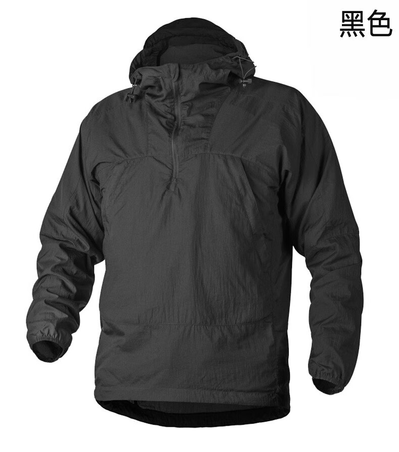 赫利肯追风者户外夏季防晒轻薄透气便携式皮肤风衣 钢灰色 xl品牌