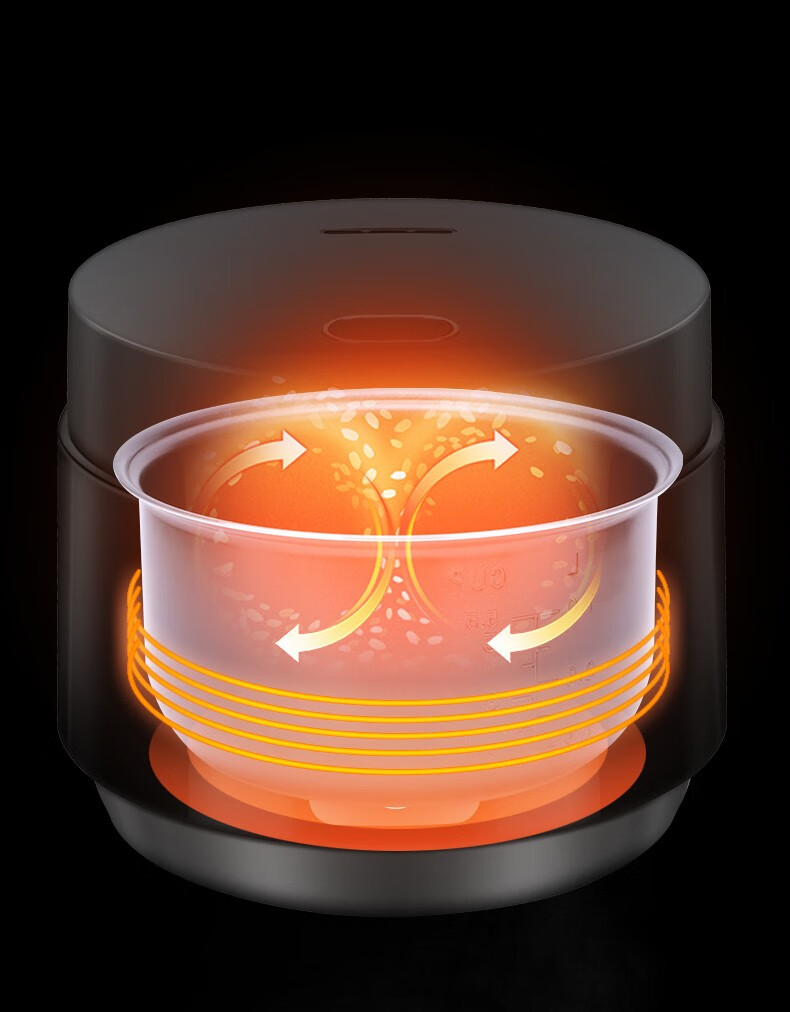 德国米技(miji)ec301电饭煲电饭锅3升多功能智能预约流线柱状外形