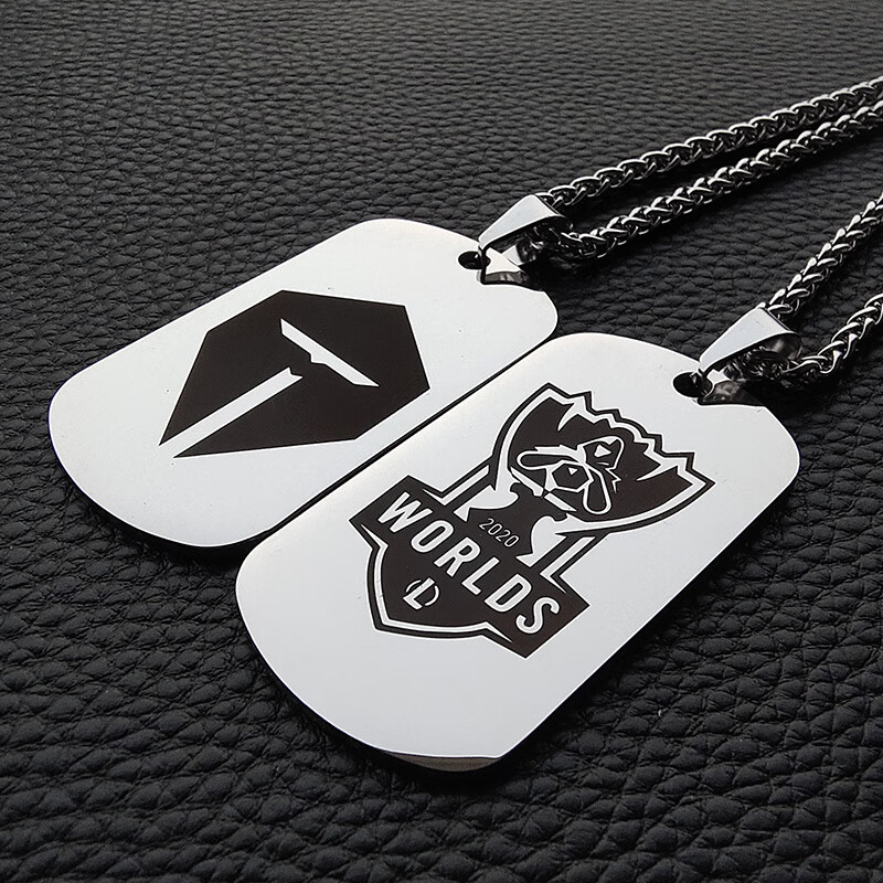 tes周边tes滔博战队队服周边jackeylove同款项链联名应援签名369圆牌