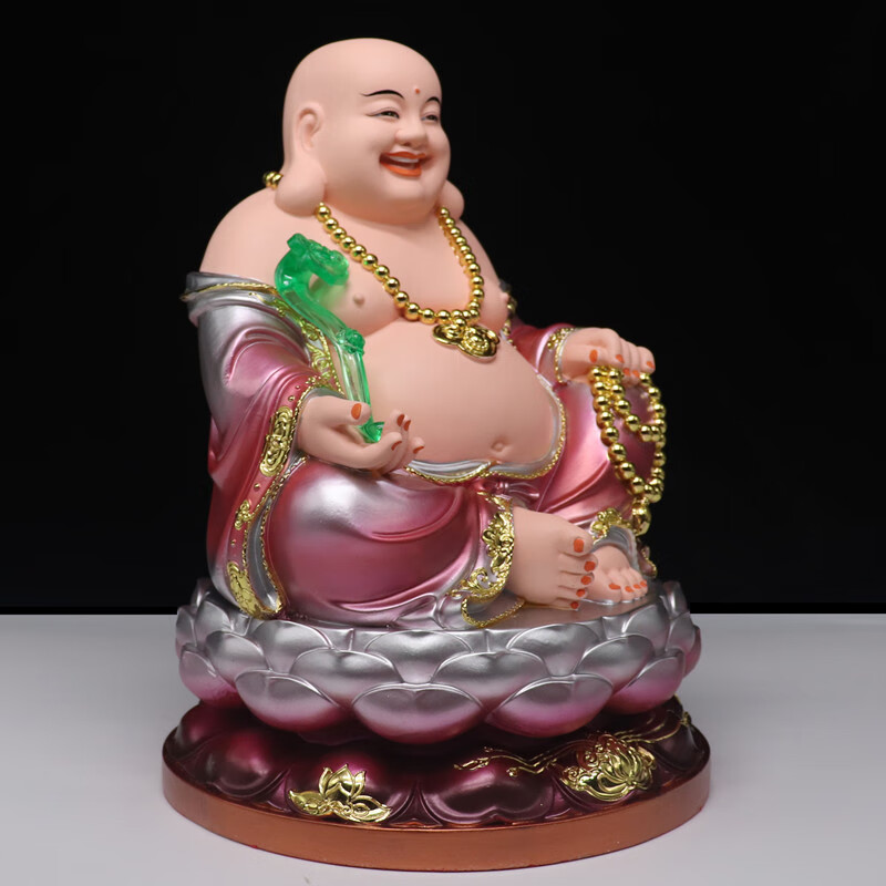 高端定制观音菩萨地藏王佛像如来佛主弥勒佛神像家用供奉客厅桌面树脂