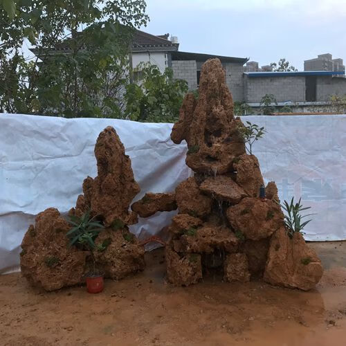 大型水池假山 别墅假山 吸水石 上水石 天然原石 庭院 花园 鱼池团购