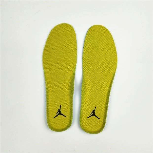 适配鞋垫aj32罚球线黑猫seaj33low郭艾伦白水泥aj3叶绿素鞋垫 灰色