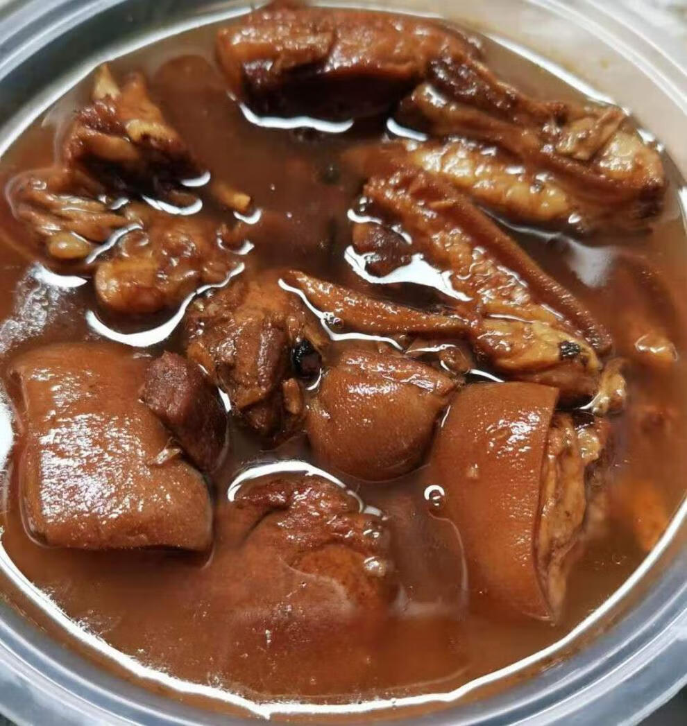 海门红烧山羊肉1000g乐扣碗礼盒装装熟食小吃羊腿羊排2000克海门羊肉