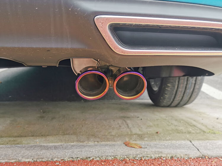 适用于东风风神奕炫gs改装排气管烟筒烤蓝装饰尾喉汽车用品配件奕炫gs