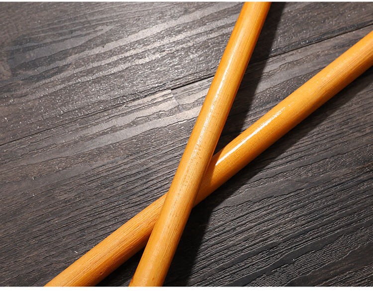 实心竹棍教学用具手工竹棍子 长80cm(空心竹-无打磨较粗糙)【图片