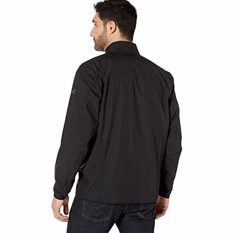 arcteryx 始祖鸟solano jacket男士休闲轻型防风软壳夹克衣 c4 black