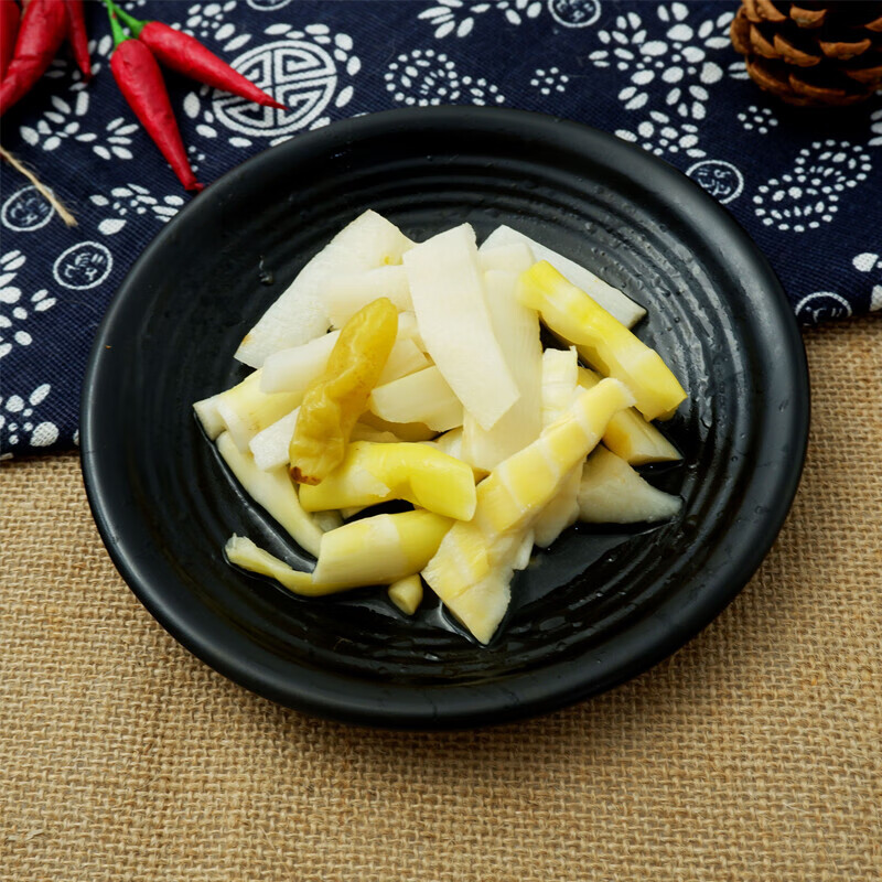 素味居山椒罗汉笋眉山川味休闲食开袋即食泡山椒笋尖10袋