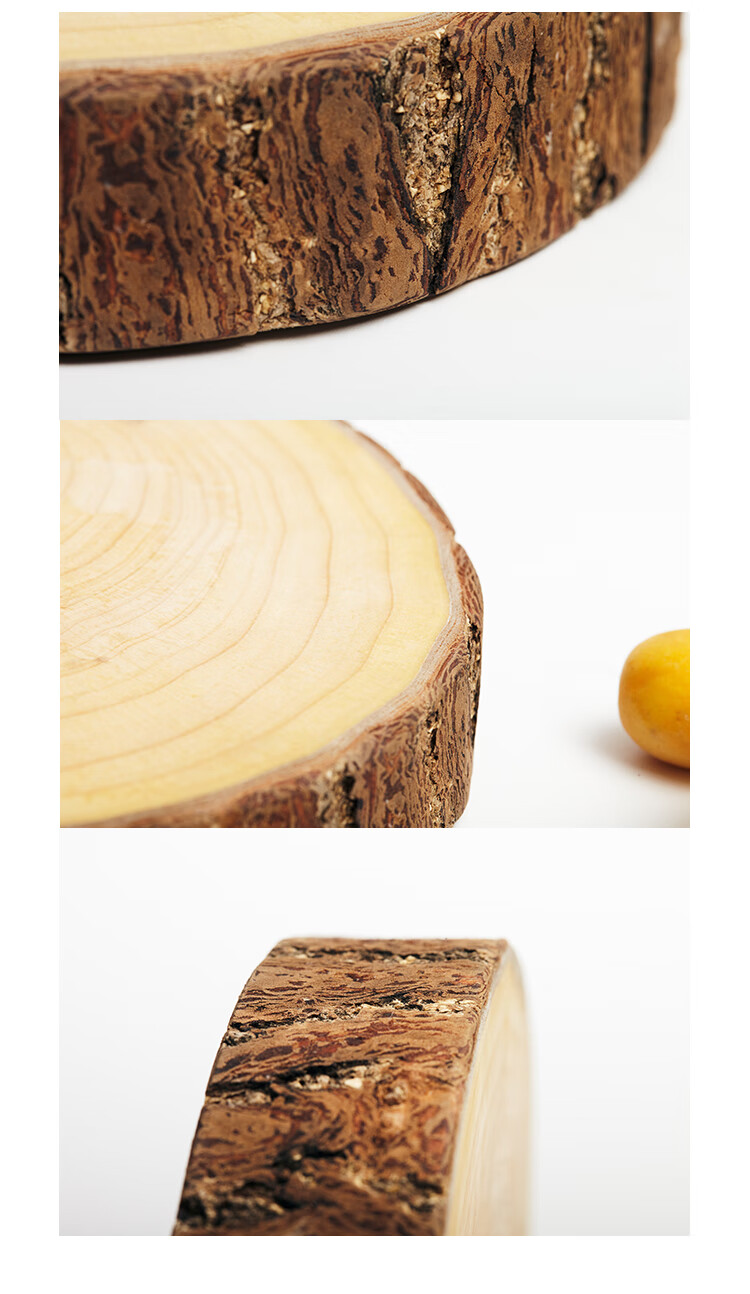 老饭骨银杏木砧板白果树实木切菜板水果菜板厨房家用刀板菜板网红粘板