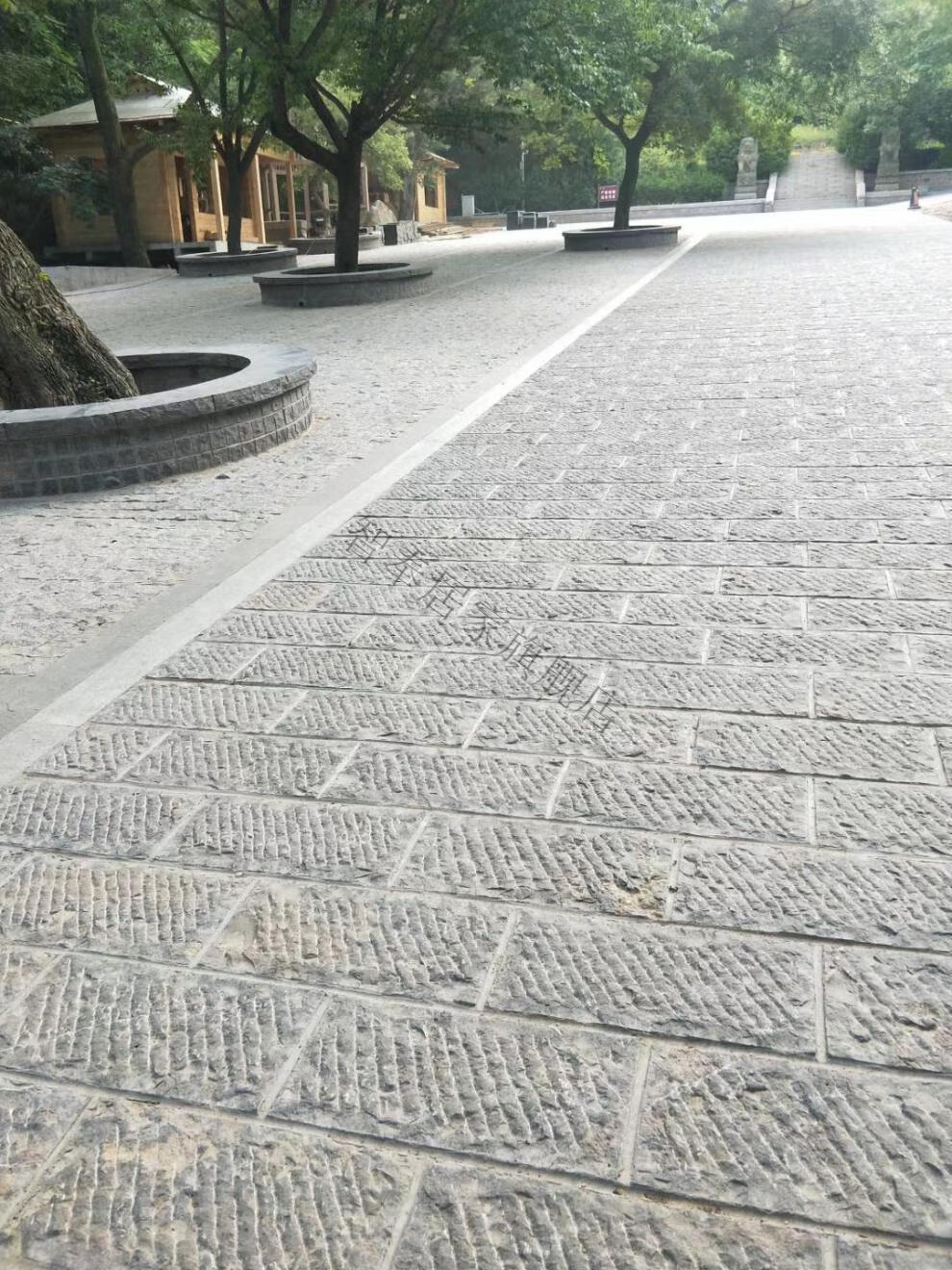 户外台阶石庭院防滑青石板踏步 园林古建青石地砖 仿古老石条 长度1.