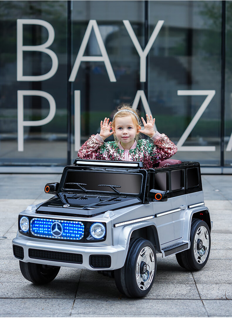 小孩儿的四轮电车大g儿童电动汽车可坐人遥控幼儿玩具车小孩四驱充电