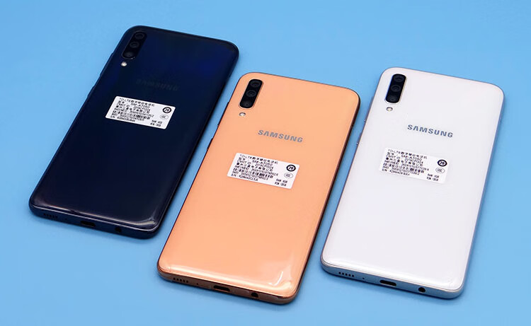 samsung/三星 galaxy a70 sm-a7050全面屏a70s/a7070后置3摄手机 a70s